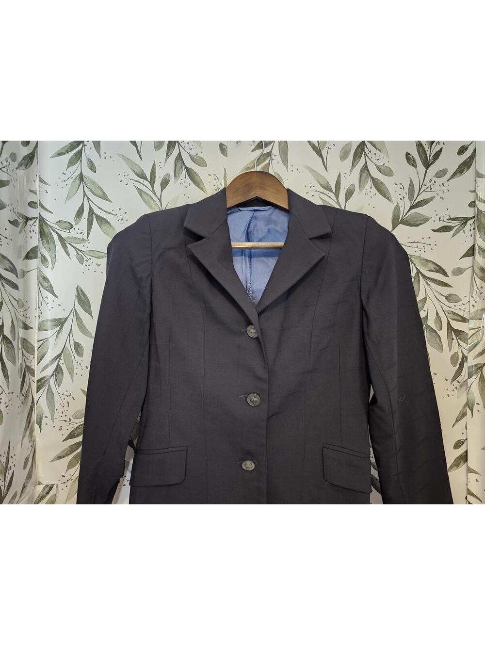 Ovation Gold Circut Jacket Navy Boys Size 8R Riding Jacket